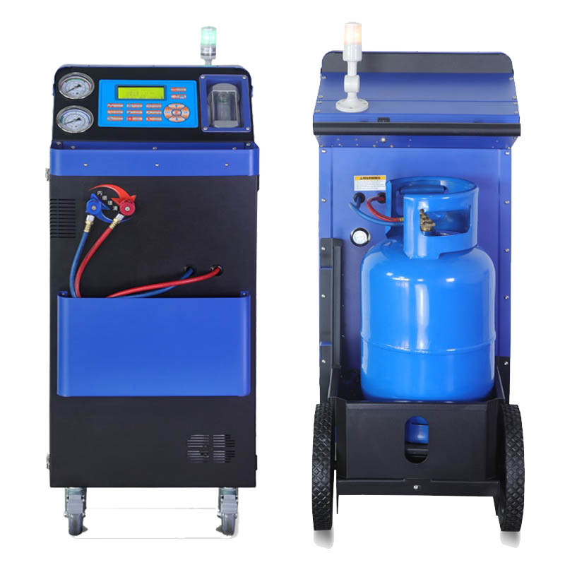 Buy cheap 50Hz Car Air Conditioning Servicing AC Gas Charging Machine For R134a product