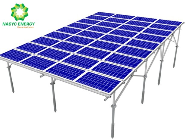 Buy cheap 20KW Home 20000KW Ground Mount Solar Racking Systems With Greatly Strength product