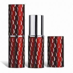 Buy cheap Cosmetic Packaging/Lipstick Tube with Height of 70mm, Customized Colors are Accepted product