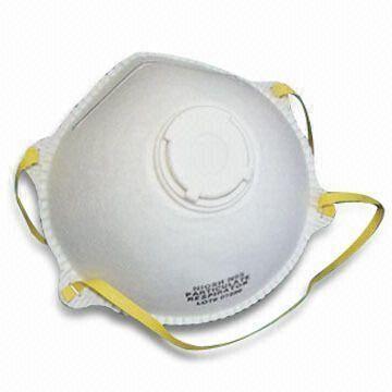 Buy cheap Disposable Nonwoven Dust Mask, Active Carbon Particulate-proof with Stria Verge product