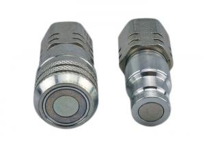 Buy cheap ISO 16028 Carbon Steel Flat Face Hydraulic Hose Fittings product