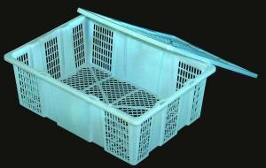 Buy cheap Disposable Fruit Crate Mould , Stackable Plastic Crate Mould Semi / Automatic product