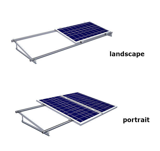 Buy cheap Concrete Flat Roof Solar Mounting System Home Solar Aluminum Panel Mounting Structure product