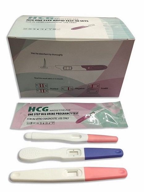Buy cheap One Step Fertility Test Kit Early Detection HCG Pregnancy Home Urine Test Kit product
