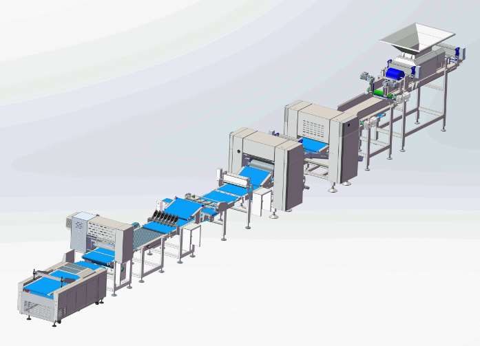 Buy cheap Siemens Touch Screen Automatic Pita Bread Production Line 300kg/Hr product