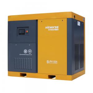 Buy cheap 75kW 100HP Two Compression 2 Stage Screw Air Compressor with Inverter product