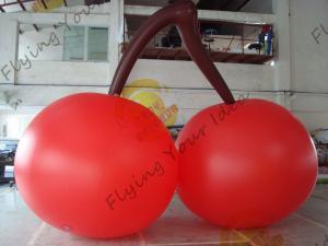 Buy cheap Red PVC 3m High Cherry Shaped Balloons For Trade Fair Display product
