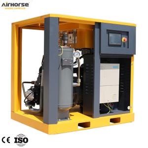 Buy cheap Nice Quality Oil Injected Coupling Direct Screw Air Compressor with inverter 55kw/75hp product