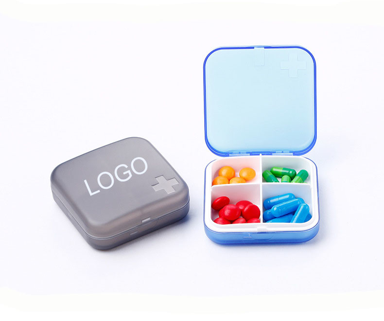 Buy cheap Colorful Fashionable Square Small Medicine Box Logo Customized product
