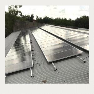 Buy cheap Pre Assembled Anodized Aluminum Solar Roof Rails With SUS304 Bolts product