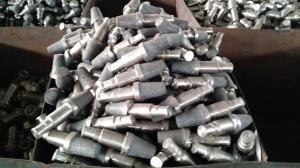 Buy cheap High Carbon Steel 40 - 54HRC Rotary Drilling Rig Components , Wear Resisting Tricone Drill Bit product