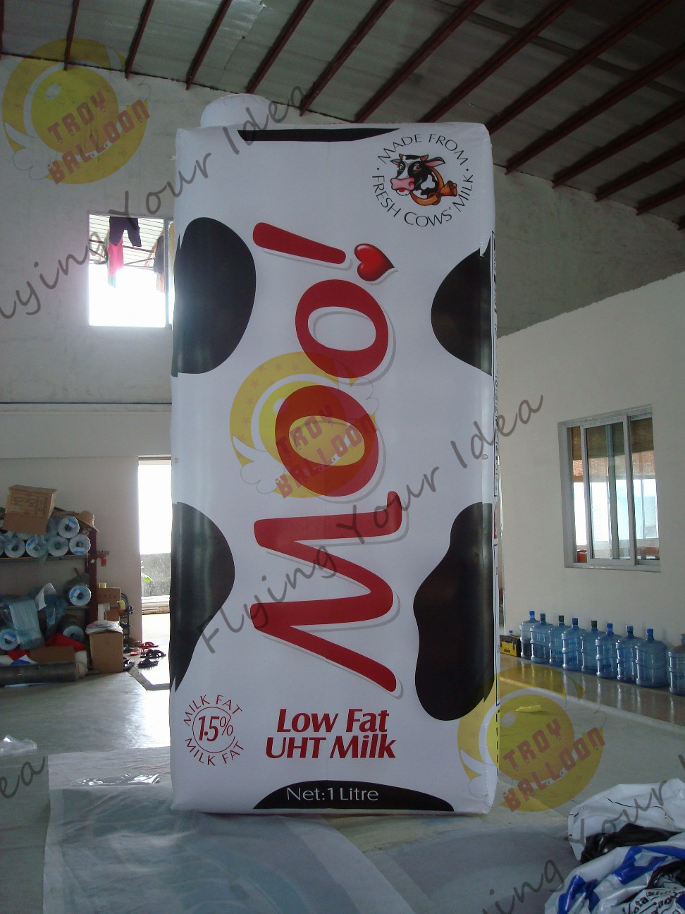 Buy cheap Weather Resistant Inflatable Product Replicas Milk Packaging OEM Service product