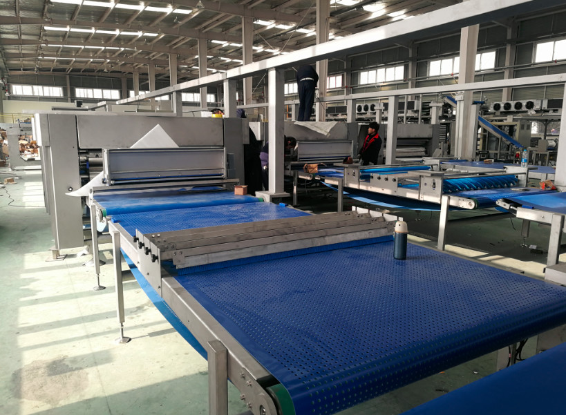 Buy cheap Arabic Pita Production Line With 7 Layers Tunnel Proffer For Lebanon Pita Machine product