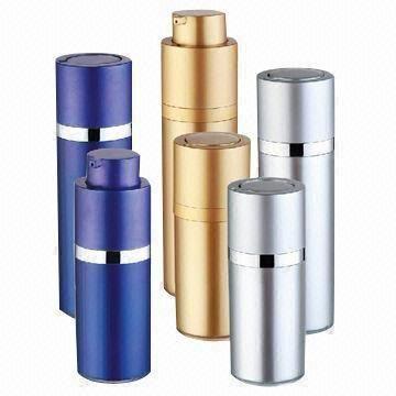 Buy cheap Cosmetic Airless Bottle for Skin Care Cream, Various Colors are Available, OEM Orders are Welcome product