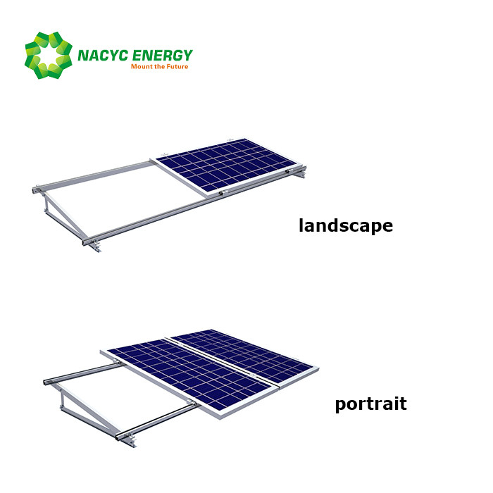 Buy cheap Customized Aluminum Solar Mounting Structure For PV Panel Support Brackets product