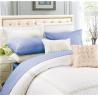 Buy cheap Sateen Stripe Polyester Cotton Bedsheets 4pcs Sheet Set from wholesalers