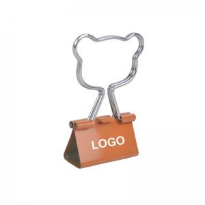 Buy cheap Creative Cute Shaped Handle Long Tail Clip Metal Tickey Clip Logo Customized product