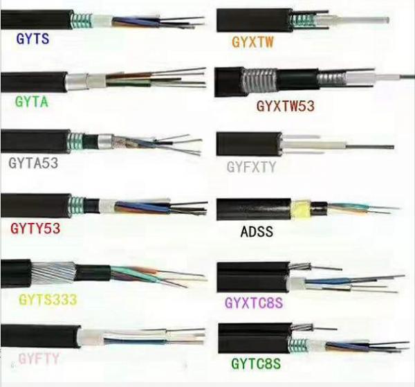 Self Supporting ADSS Fiber Cable 48 Core ISO9001 Approved Water blocking