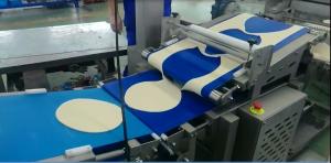 Buy cheap Industrial Frozen Pizza Manufacturing Equipment Minimum Dough Thickness 2.5 Mm For Frozen Pizza Base product