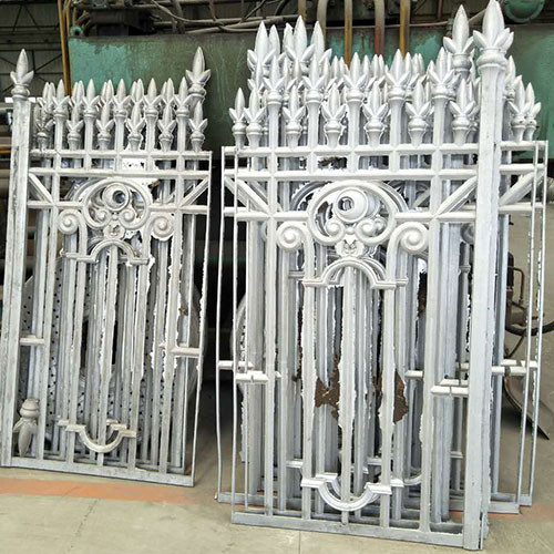 Buy cheap Aluminum Fence Casting Garden Fence Casting Foundry China Cast Aluminum Fence factory product