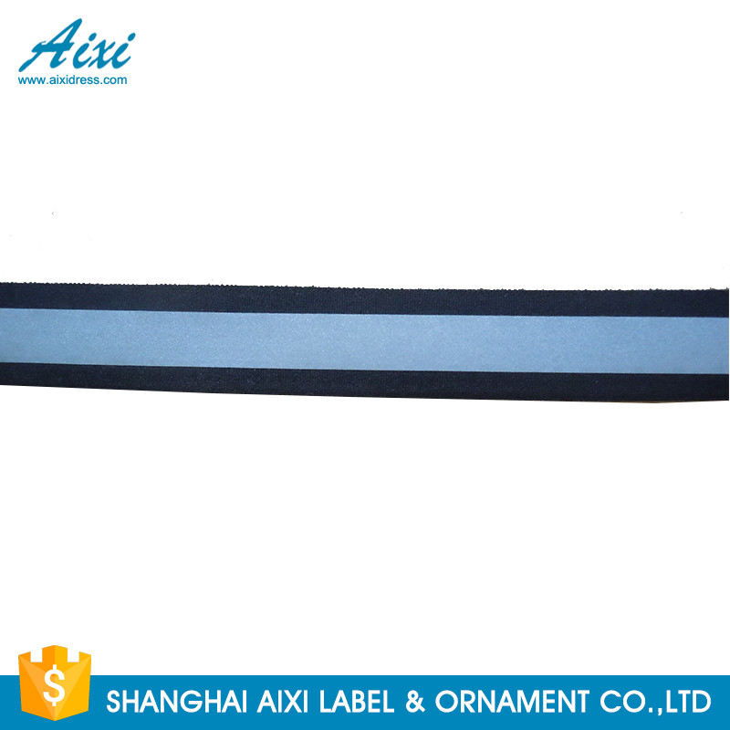 Buy cheap 100% Polyester 5cm Oxford Reflective Tape For Clothing 50mm ×50m product