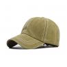 Buy cheap Plain Distressed Washed Black Dad Baseball Trucker Cap from wholesalers