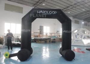 Buy cheap Oxford Mini Advertising Cartoon Inflatable Entrance Arch Outdoor Black product