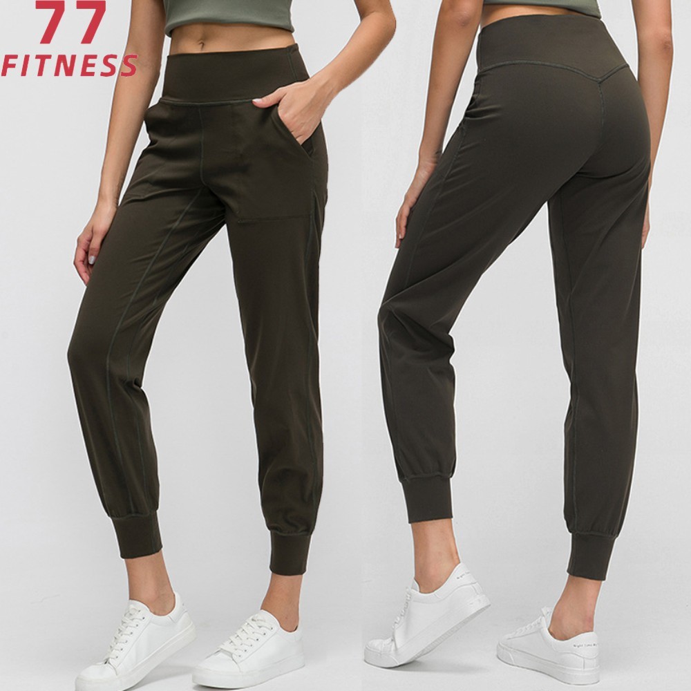 Buy cheap Lululemon Loose Comfortable Straight Workout Yoga Running Pants Quick Drying from wholesalers