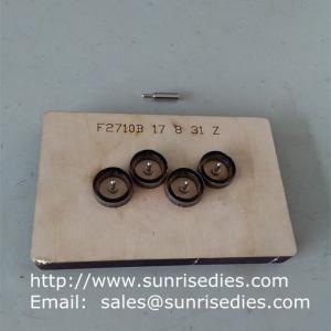 Buy cheap Spring alignment pin steel rule dies, customized steel die cutter with alignment pin product