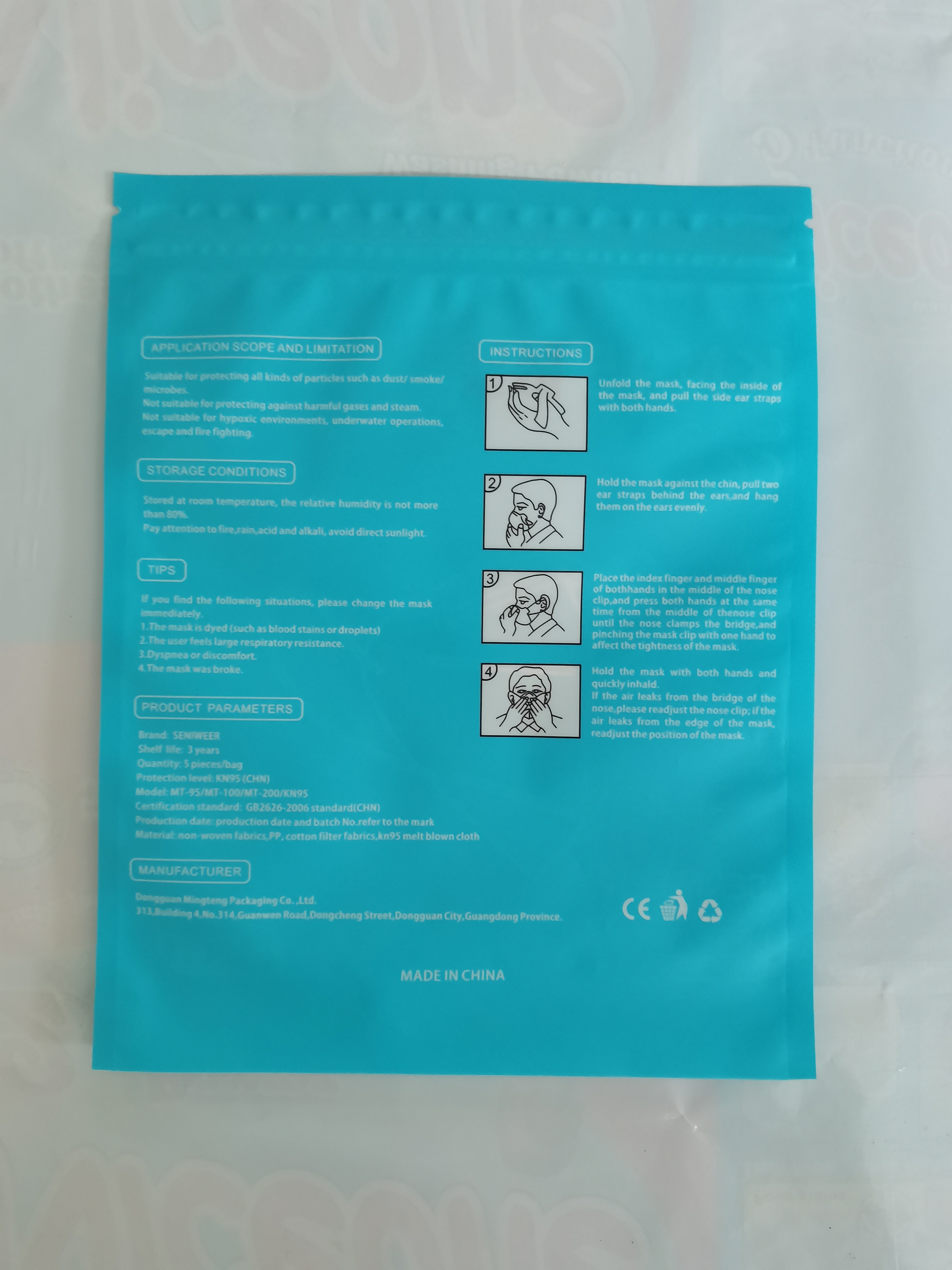 MATT OPP ISO Ziplock Packaging Bags Opaque Side Aluminum Foil Lined