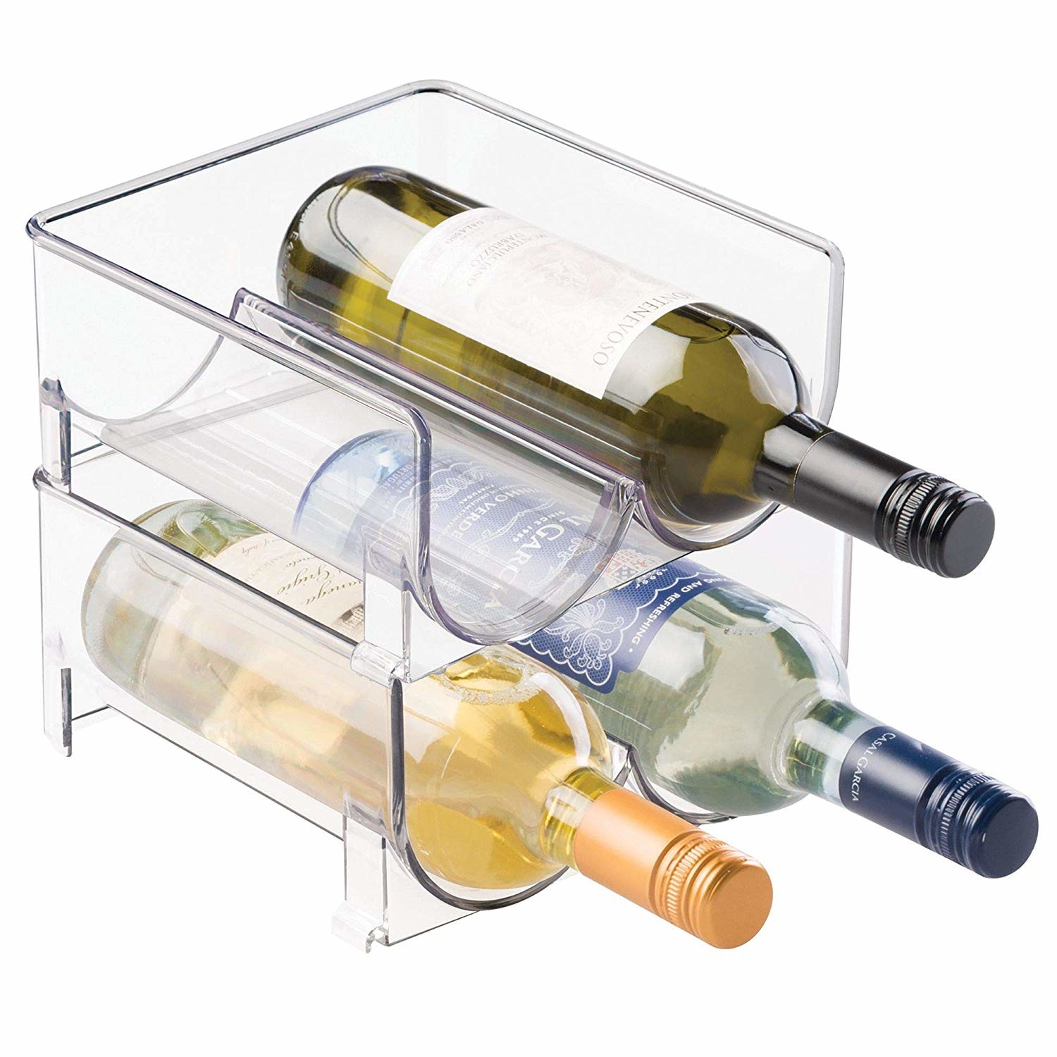 Buy cheap Tabletop Acrylic Plastic Wine Rack Modular product