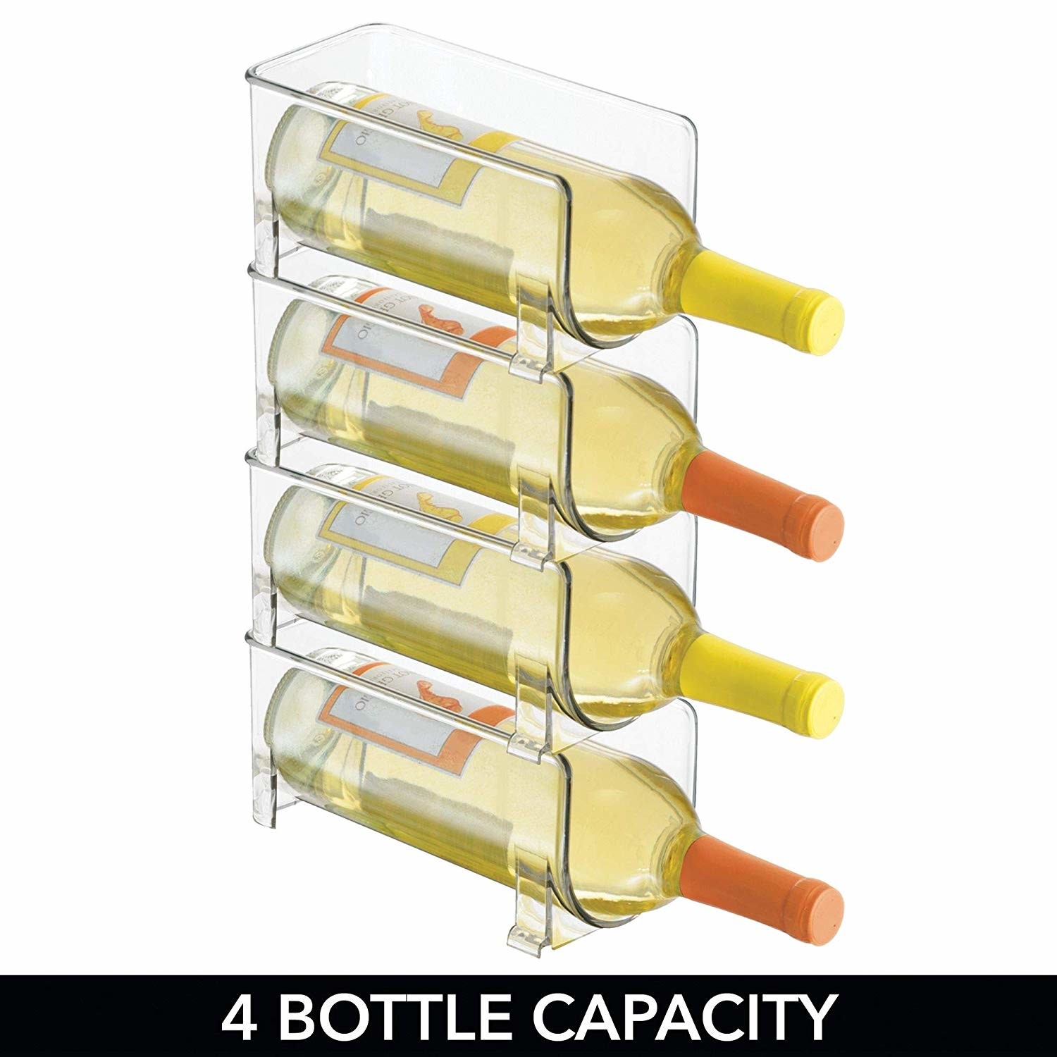 Buy cheap Heavy Duty PMMA Acrylic Bottle Rack Food Safe For Kitchen Refrigerators product