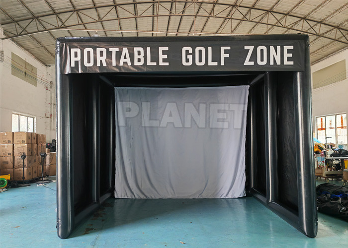 Buy cheap Air Sealed Portable Home Backyard Inflatable Golf Hitting Cage product