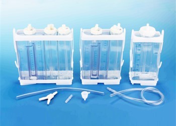Quality Portable Vacuum Drainage System Wound Care Double chamber 2500ml Fr16 Fr18 for sale