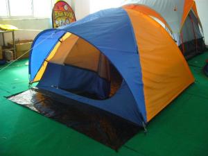Buy cheap double-layer waterproof camping tent for 2-3 person dome tent igloo tent product