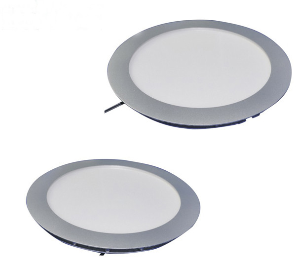 Buy cheap Embedded Ceiling Round LED Panel Lights 12W Cold White 120 Degree Beam Angle product