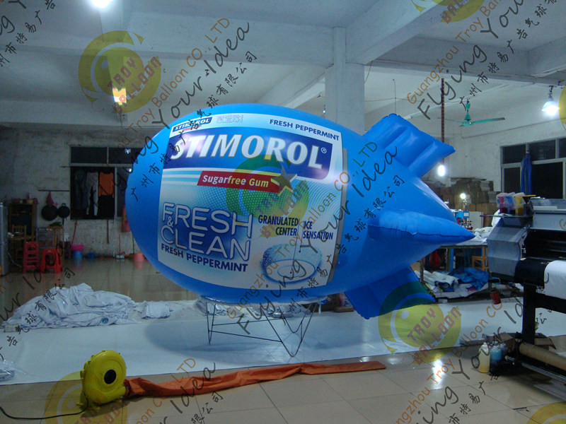Buy cheap Customized Inflatable Advertising Helium Zeppelin Durable For Trade Show product