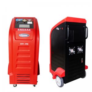 Buy cheap Red R410a Refrigerant Recovery Car AC Service Station 1HP CE Certificate product