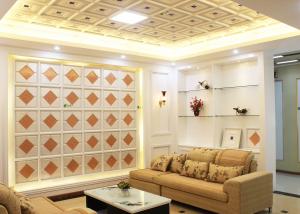 China Interior Decorative Ceiling Panels Artistic for Living Room , SGS Test on sale