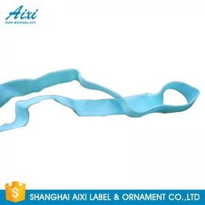 Buy cheap Decorative Coloured Fold Over Elastic Webbing Straps Elastic Binding Tape product