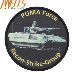 Buy cheap Customized Size Dye Sublimation Patch Durable Waterproof  Dye Sub Patches product