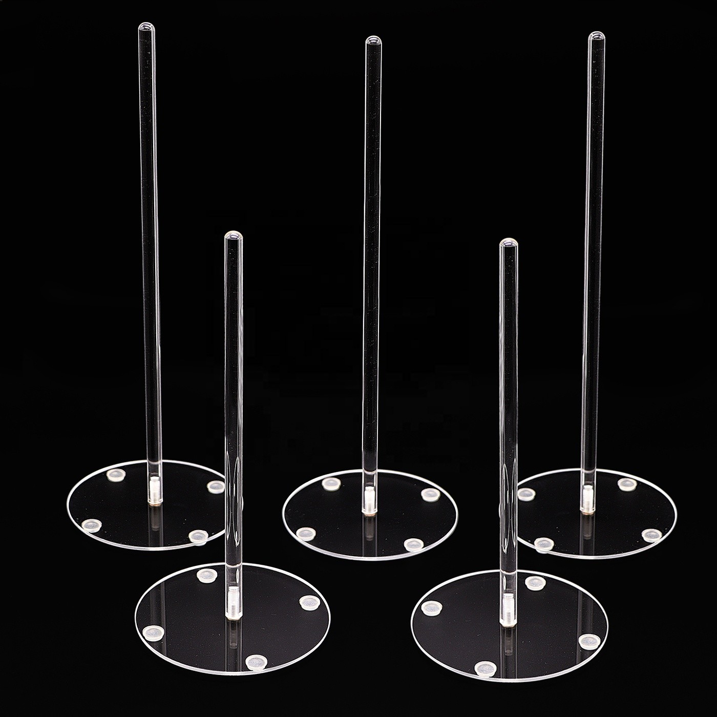 Buy cheap 5x5x14 Inch Dessert Acrylic Doughnut Stand For Wedding Decoration Display product