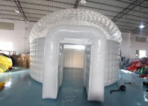 Buy cheap Half Transparent PVC 6m Inflatable Christmas Igloo Tent product