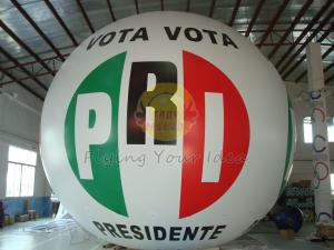 Buy cheap Reusable Fireproof Inflatable Political Advertising Balloon with Total Digital Printing product