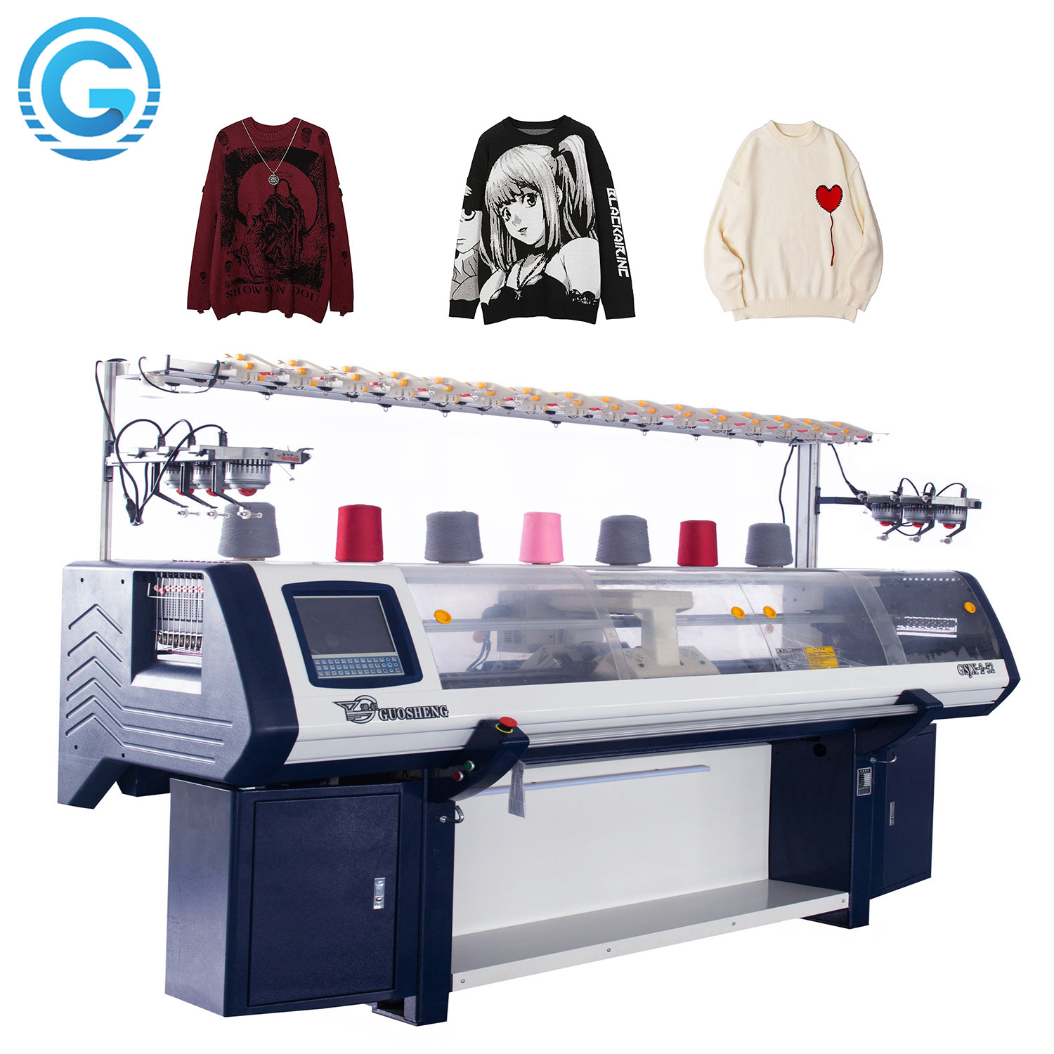 Buy cheap 52 Inch 1 Carriage Computerized Jacquard 15G Sweater Knitting Machine product