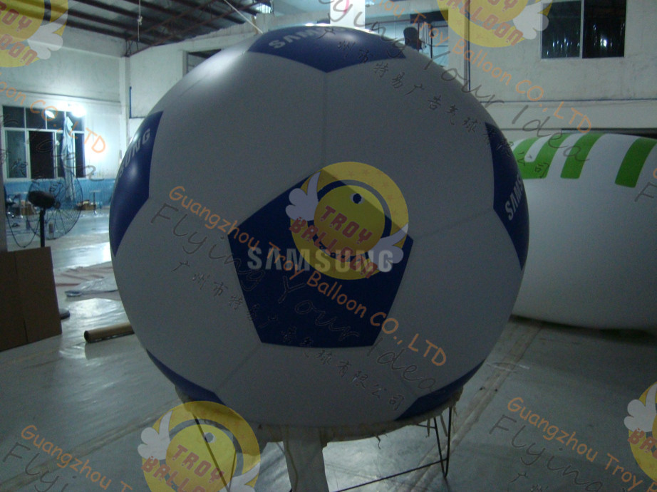 Buy cheap Inflatable Advertising Sport Balloons Large Football Shape for Outdoor Events product