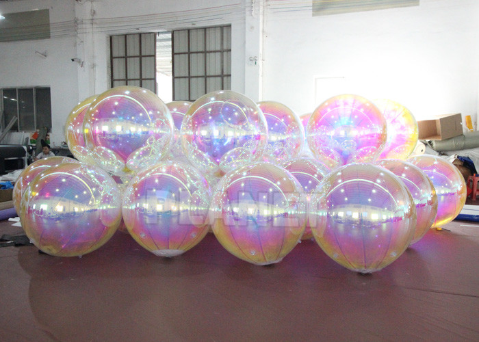 Buy cheap Wedding Decoration PVC Reflective Huge Inflatable Christmas Balls Giant Inflatable Mirror Ball product