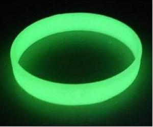 Buy cheap custom glow in the dark silicone bracelet ,luminous silicone wristband price product