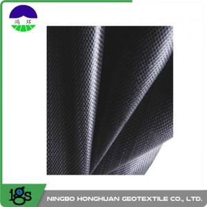Buy cheap 460G Black Geotextile Filter Fabric Convenient / Woven Geotextiles product