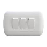 Buy cheap Universal Home 3 Gang 2 Way Switch Good Electrical Conductivity Easy Installation product